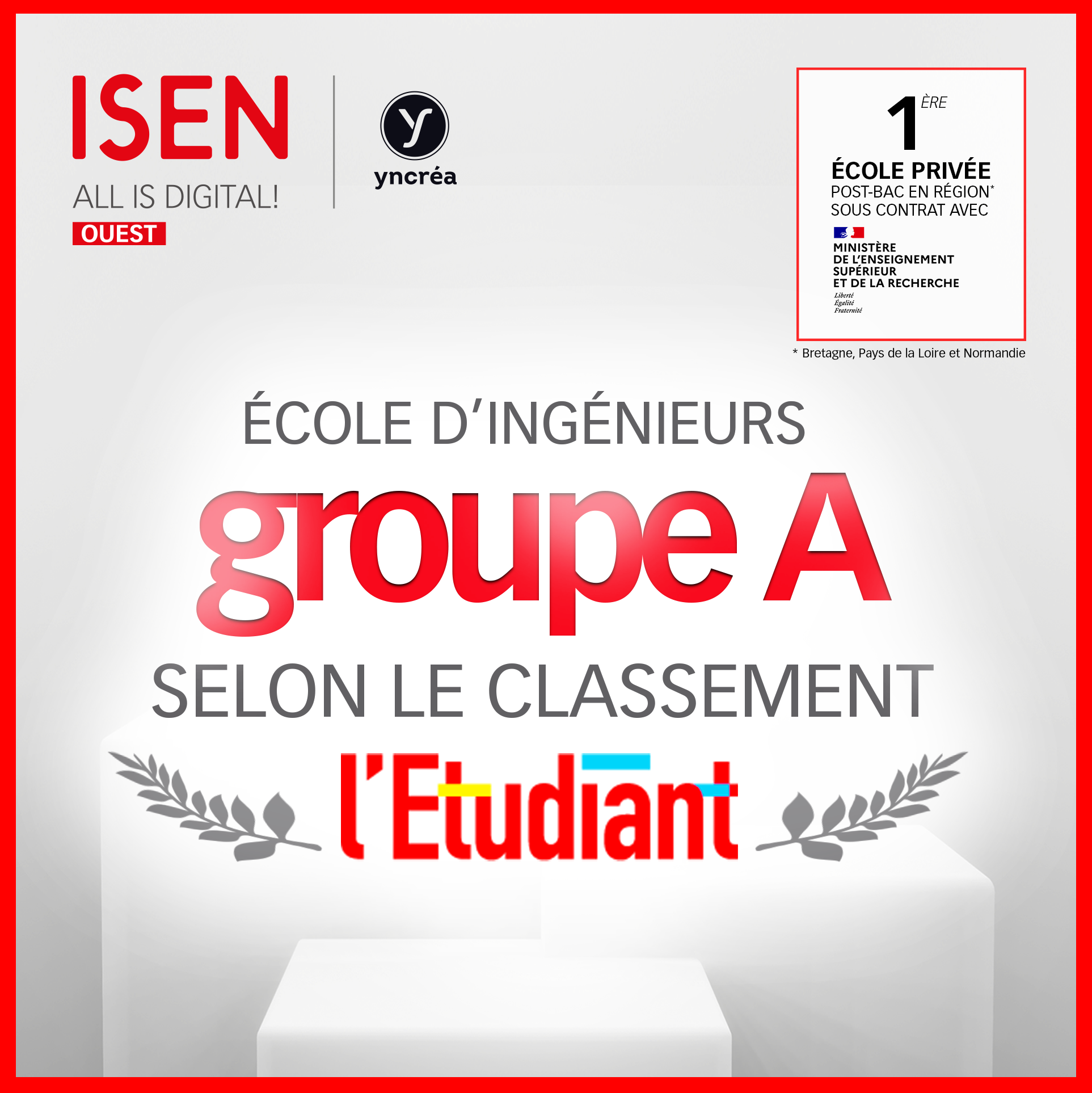 École Isen Tarif , Ecole des Ingénieurs du Numérique – KDMW